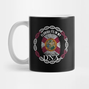 Florida Its In My DNA - Floridian Flag - Gift for Floridian From Florida Mug